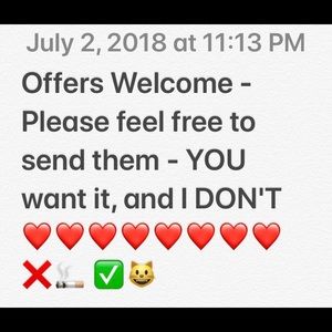 Please make some offers!! Want these items gone ❤️